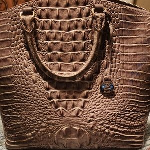 Brahmin Large Duxbury Satchel with full size wallet